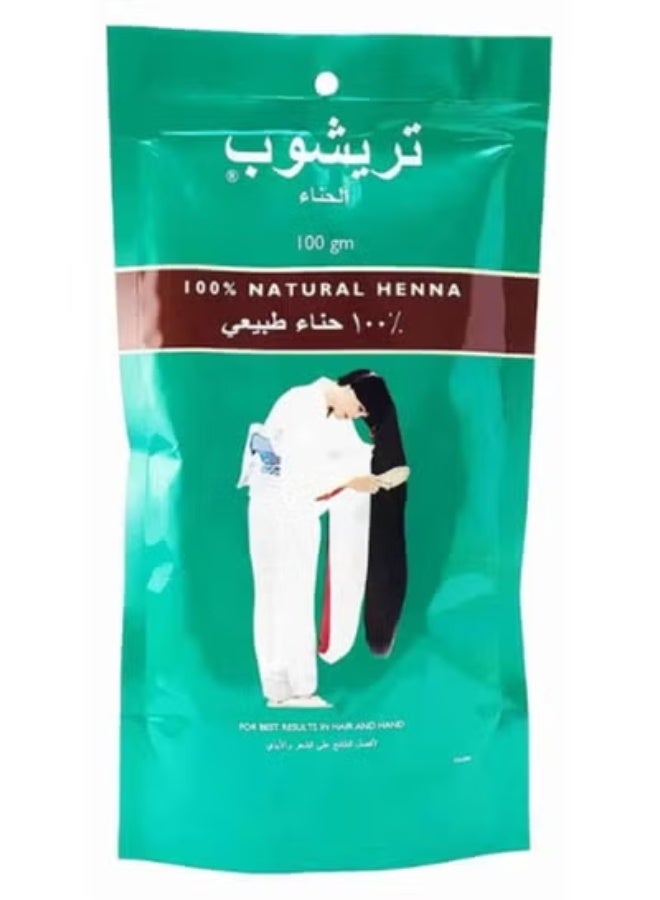 Indian Trichup henna is 100% natural and does not contain any impurities or chemical additives